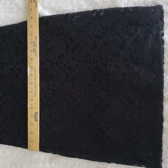 Black Lace Dress, Size Med - Picture 4 of 9